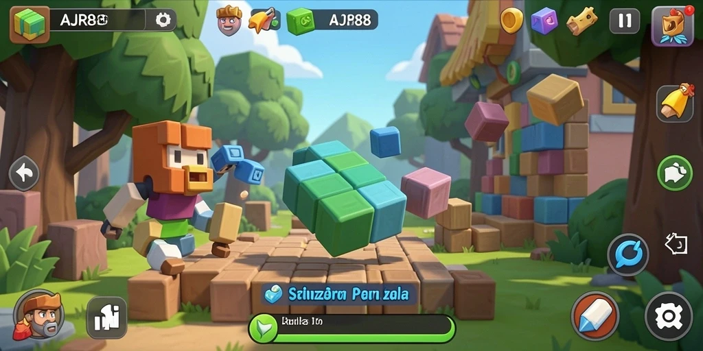 Gameplay seru dari AJR88 yang memperlihatkan teka-teki menarik.