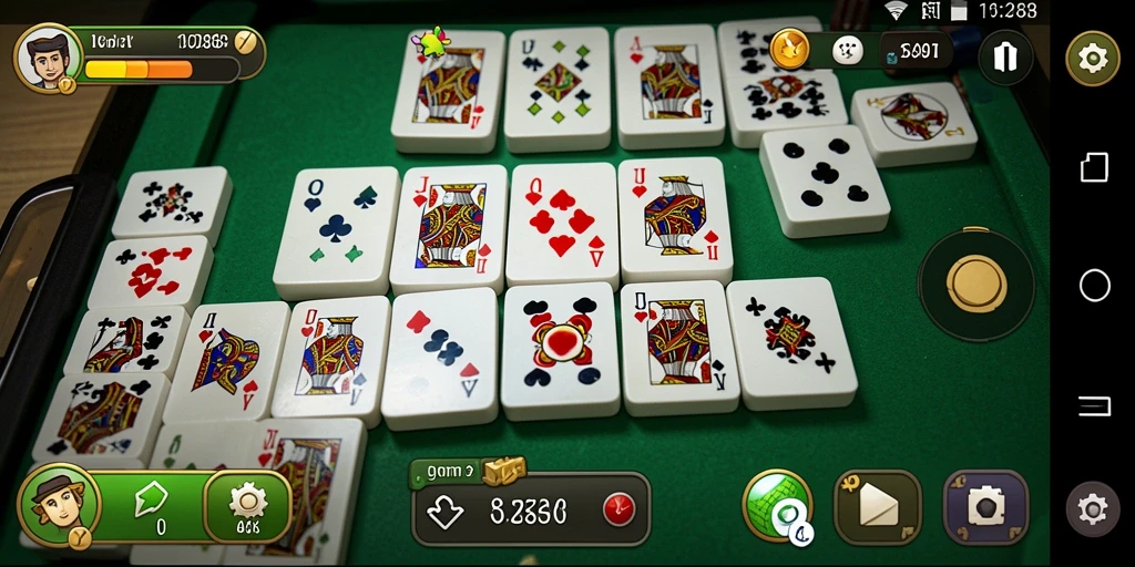 Tampilan gameplay seru dan interaktif dari permainan Domino API288.