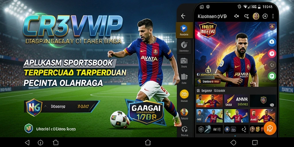 Tampilan menarik dari gameplay Sportsbook CR7VIP.
