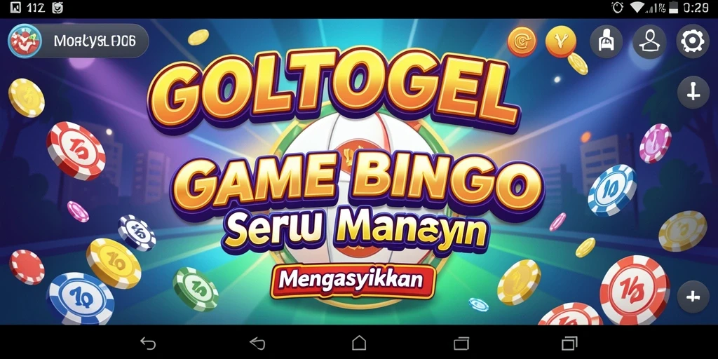 Tampilan gameplay Bingo yang seru dan mengasyikkan di GOLTOGEL.
