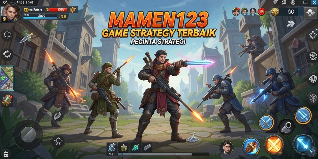 Tangkapan layar MAMEN123 menampilkan aksi strategis yang mendebarkan.