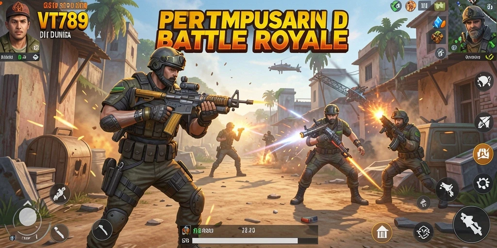 Tangkapan layar kebangkitan pertempuran epik di VT789.